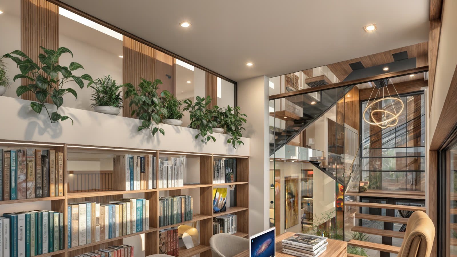 House Hazel, vivienda unifamiliar en Cajamarca, visualización de anteproyecto de HK BLUE GREEN — imagen 4 de 4